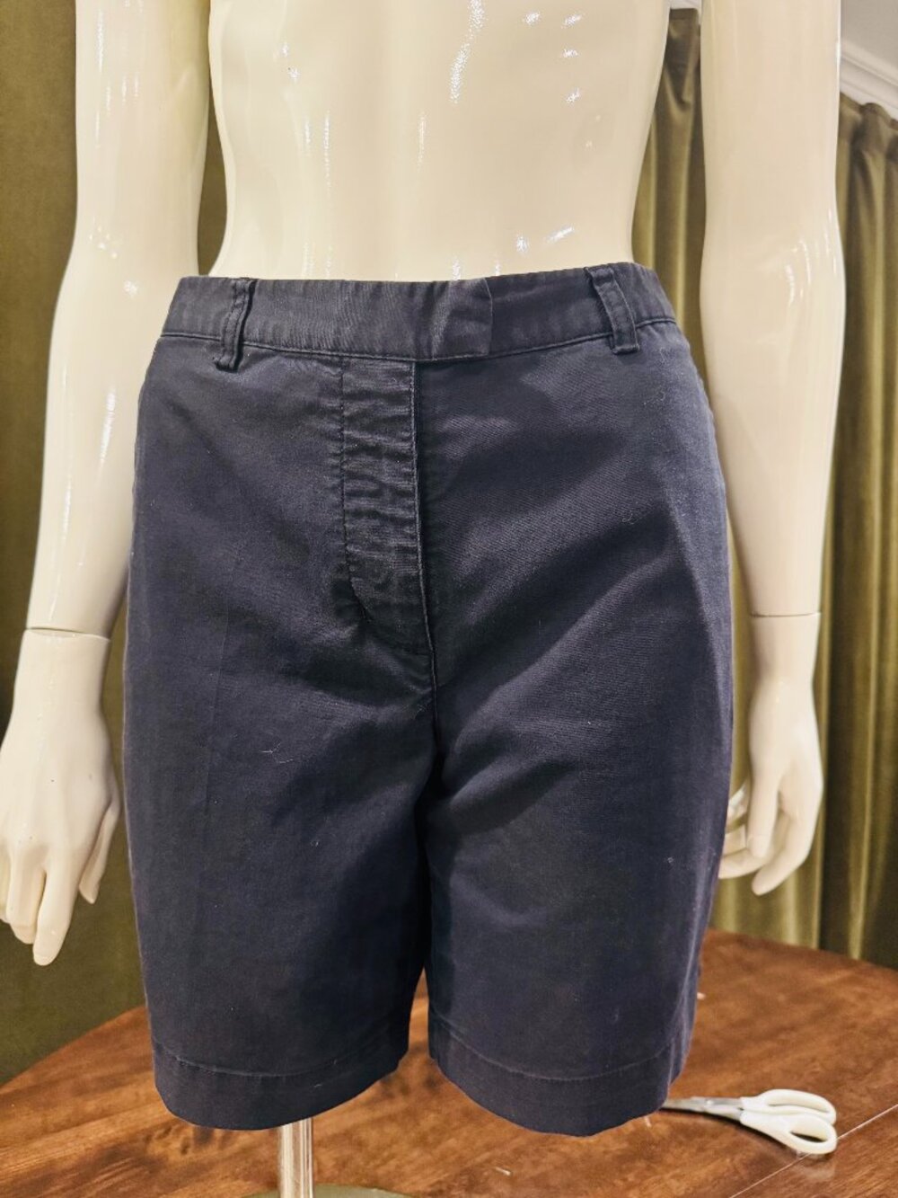 Ladies Adidas Golf Shorts - Navy - Size 8